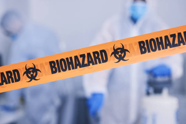 Professional Trauma Scene Cleanup technician working in Leslie, MI
